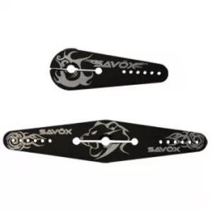 Image of Savox Aluminium Servo Horn 2Pcs Large Dbl & Single