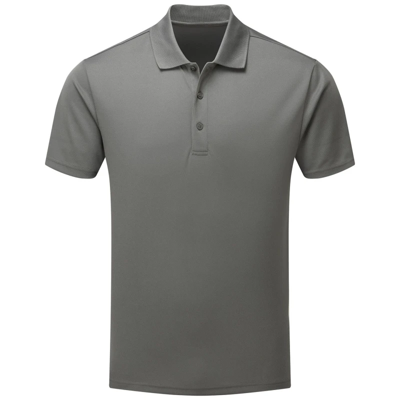 Image of Premier Premier Men Polo Shirt in Dark Grey Size: Small Dark Grey S Male 5059958844926