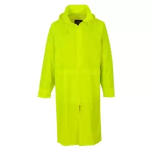 Image of Portwest Classic Rain Coat Yellow M