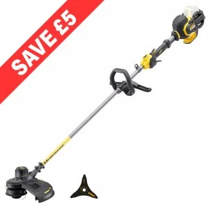 Image of DEWALT DCM571 54v XR Cordless FLEXVOLT Brush Cutter and Grass Trimmer No Batteries No Charger No Case