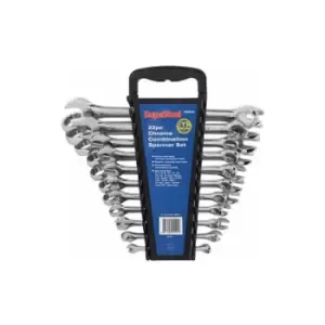 Image of Supatool - Chrome Combination Spanner Set 22 Piece - SSC22