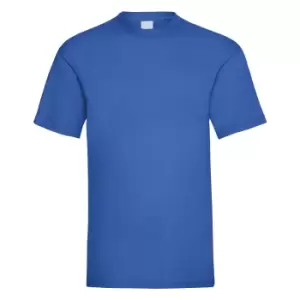 Image of Mens Value Short Sleeve Casual T-Shirt (Small) (Cobalt)