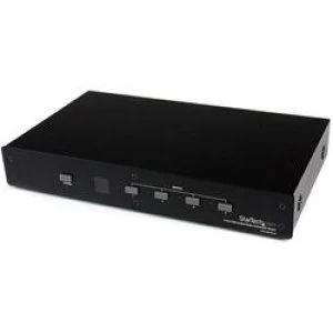 Image of StarTech.com 4 Port VGA Video Audio Switch with RS232 control