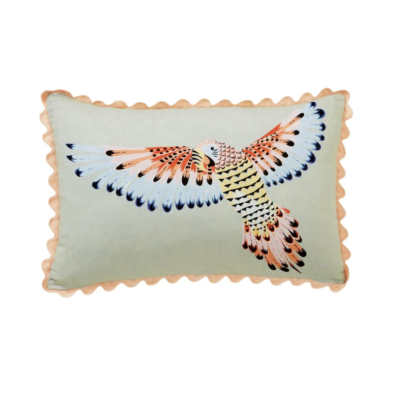 Image of Yvonne Ellen YE Parrot Cushion 60X4 99 Sage unisex One Size