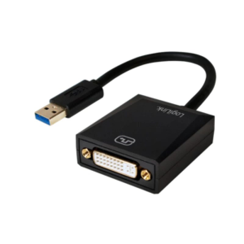 Image of LogiLink UA0232 USB graphics adapter 1920 x 1080 pixels Black