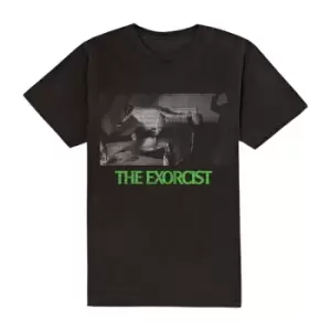 Image of Warner Bros - Exorcist Graphic Logo Unisex XX-Large T-Shirt - Black