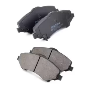 Image of RIDEX Brake pad set 402B0257 Brake pads,Brake pad set, disc brake VW,FIAT,JEEP,Routan Kastenwagen,Freemont (345_),COMPASS (MK49),WRANGLER III (JK)