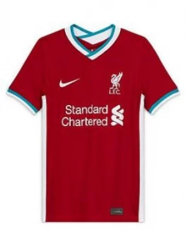 Image of Nike Liverpool Fc Junior Home 20/21 Short Sleeved Shirt
