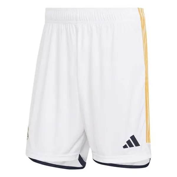 Image of adidas Real Madrid Home Shorts 2023 2024 Adults - White XL