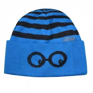 Image of Colmar Stripe Beanie Juniors - Blue