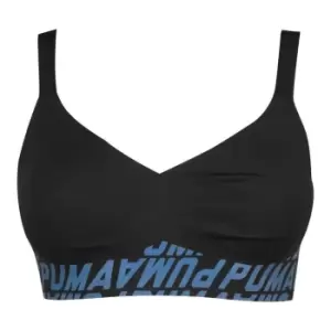 Image of Puma Soft Cup Bra - Black