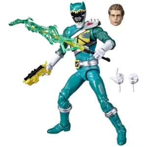 Image of Hasbro Power Rangers Lightning Collection Dino Charge Green Ranger Action Figure