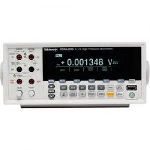 Image of Bench multimeter Digital Tektronix DMM4050 Calibrated to Manufacturers standards no certificate CAT II 600 V Displa