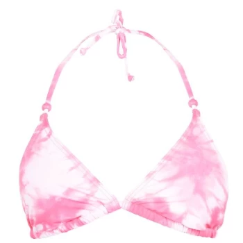 Image of Gul Triangle Bikini Top Ladies - Tie Dye
