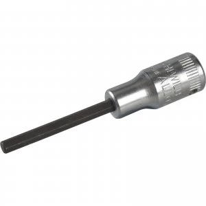 Image of Stahlwille 1/4" Drive Long Hexagon Socket Bit 1/4" 4mm