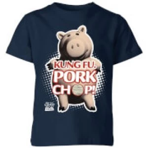 Image of Toy Story Kung Fu Pork Chop Kids T-Shirt - Navy - 9-10 Years