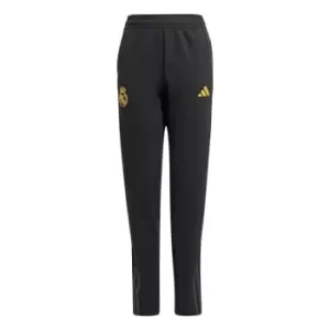 Image of adidas Real Madrid European Collection Tracksuit Bottoms 2023 2024 Juniors - Black