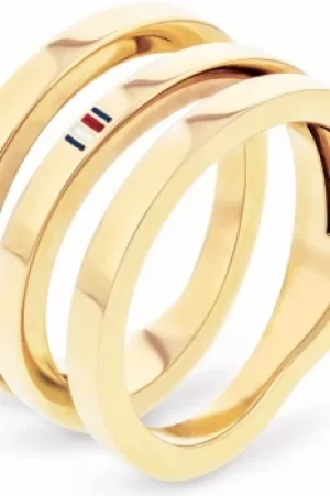 Image of Tommy Hilfiger Cross Over Ring 2701100E