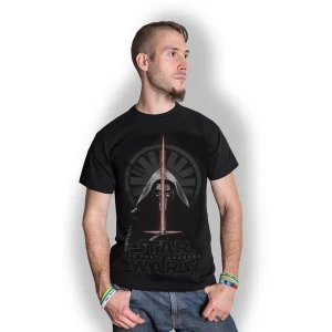 Image of Star Wars - Episode VII Kylo Ren Shadows Unisex Small T-Shirt - Black