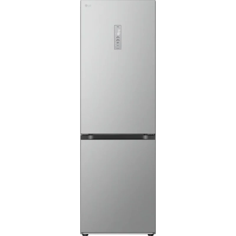 Image of LG NatureFRESH GBV3110EPY WiFi Connected 186cm High 60/40 No Frost Fridge Freezer - Prime Silver - E Rated