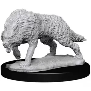 Image of Pathfinder Deep Cuts Unpainted Miniatures (W4) Dire Wolf