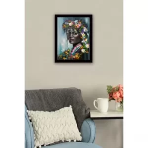 Image of SC0248 Multicolor Decorative Framed MDF Painting
