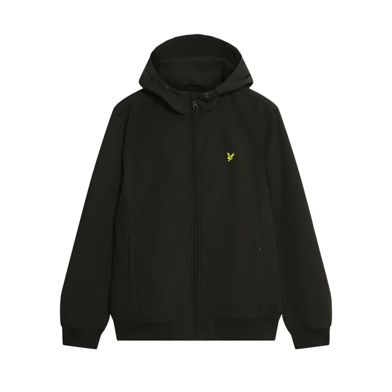 Image of Lyle & Scott Hooded jacket Lyle & Scott Softshell Noir Male L