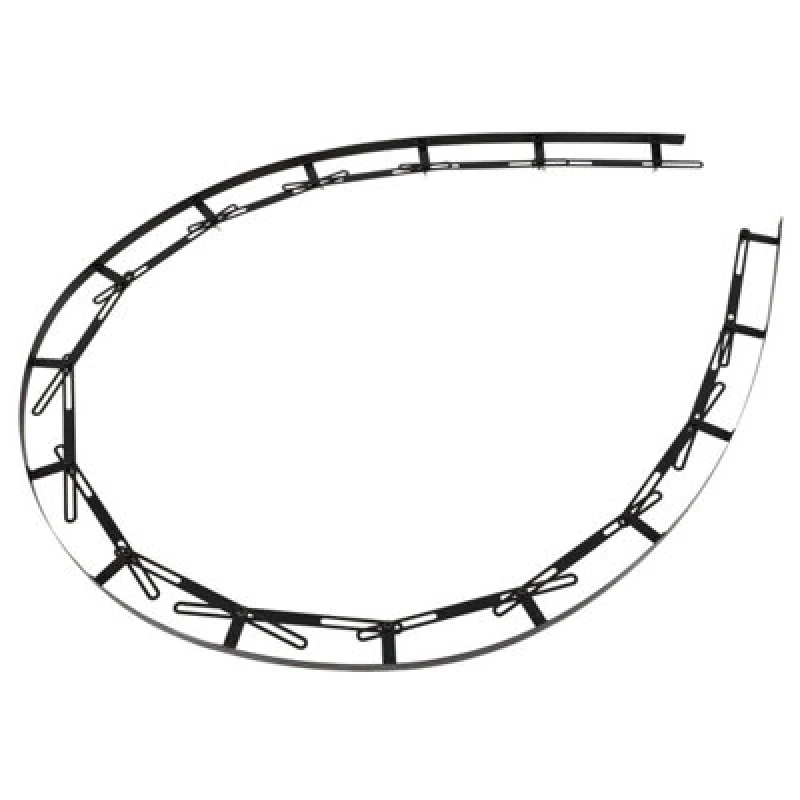 Image of Sealey Mw24 Professional Curve Body Panel Profile Template 2720mm/107"