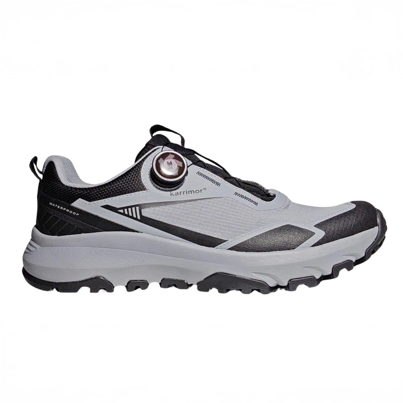 Image of Karrimor Mens Waterproof Hiking Shoes Black/Grey male 7 (41)