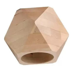Image of Woody Up & Down Wall Lamp, Natural Wood, 1x G9