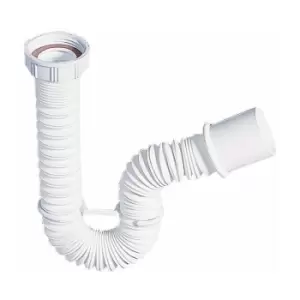 Image of Wirquin - 1 1/4 (5/4) x 32mm Extendable 270-700mm Waste Drain Connector Flexible Pipe