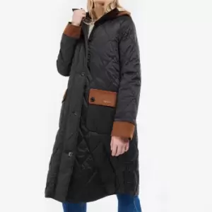 Image of Barbour Mickley Quilted Shell Coat - UK 14
