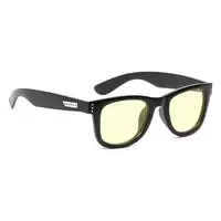 Image of Gunnar Optiks Axial - Unisex - Rectangle - Black - Amber - 5.1 cm...