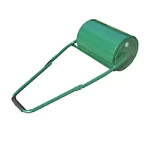 Image of Outsunny 30cm Metal Water/Sand Filled Heavy Duty Garden Lawn Roller Green
