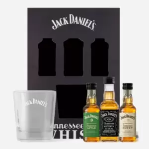 Image of Jack Daniel's Whiskey Trio and Glass Gift Set