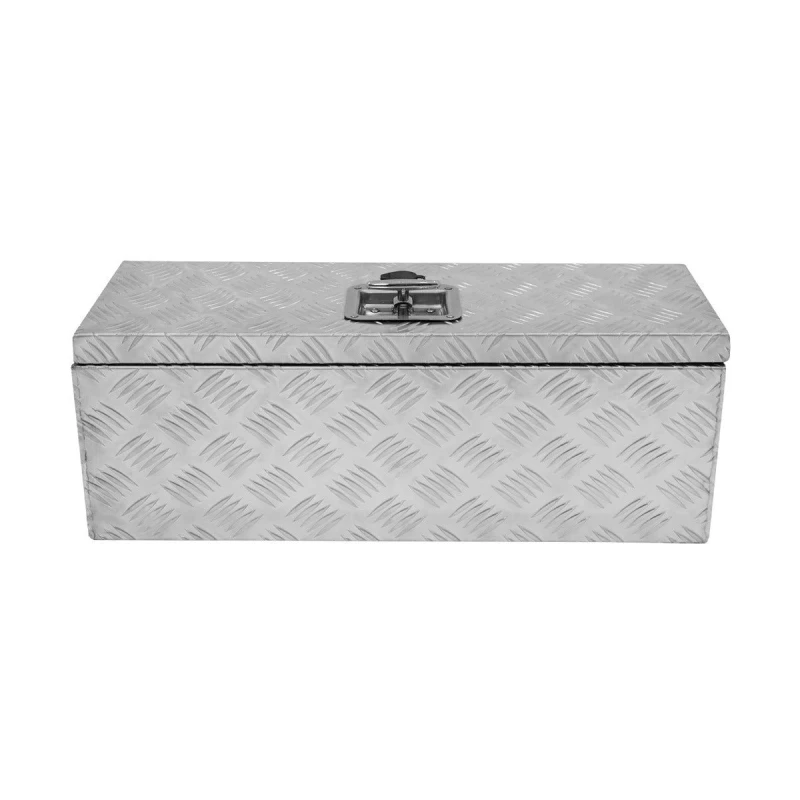 Image of T-MECH Monster Shop - Aluminium Tool Box 35L Lockable Chest 2 Keys Trailer Truck Van 5055986193838