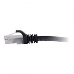 Image of C2G 10m Cat6a Booted Shielded (SSTP) Network Patch Cable Black