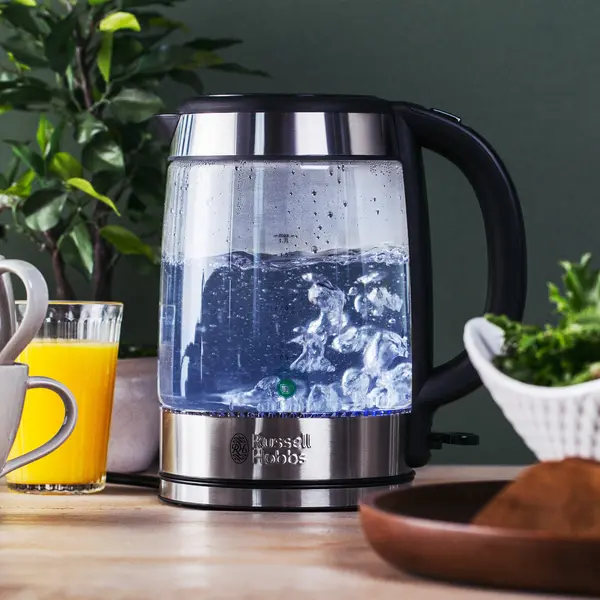 Image of Russell Hobbs 21600-10 Kettle - Glass