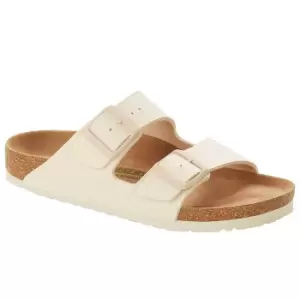 Image of Birkenstock Arizona Tex Canvas, Eggshell, size: 7+, Male, Slides & Sandals, 1022291