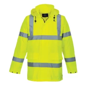 Image of Oxford Weave 150D Class 3 Lite Hi Vis Traffiic Jacket Yellow M