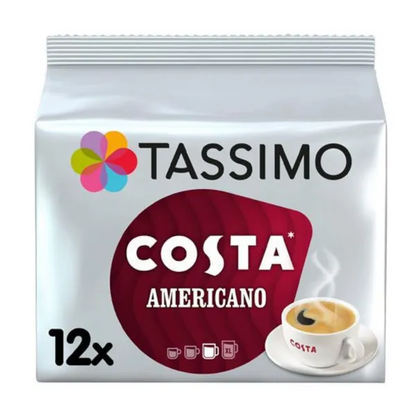 Image of Tassimo Costa Americano Coffee 12 Pods