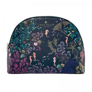 Image of Sara Miller Large Cosmetic Bag Navy