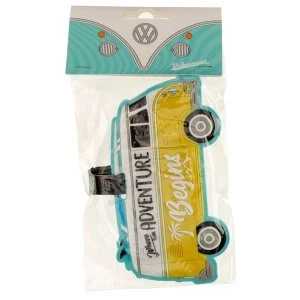 Image of Volkswagen VW T1 Camper Bus Surf Adventure Begins PVC Luggage Tag
