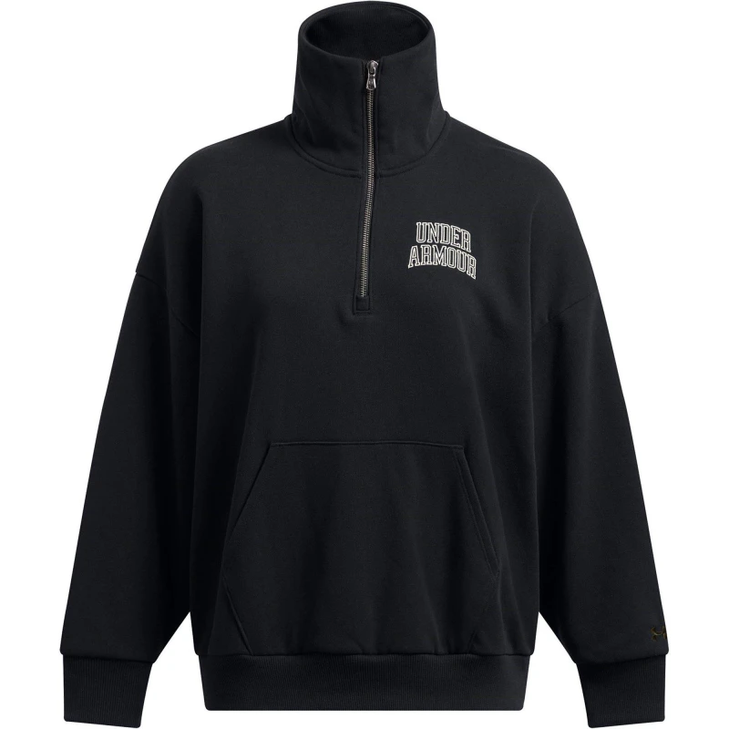 Image of Under Armour Womens Icon Zip Hoodie Black female 8 (XS)