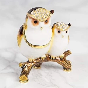 Image of Treasured Trinkets - Mother & Baby Owl