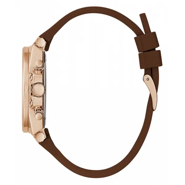 Image of Guess Watches Ladies Charisma Rose Gold Tone Watch GW0621L5