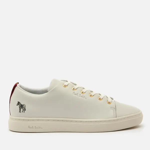 Image of Paul Smith Womens Lee Leather Cupsole Trainers - White - UK 3