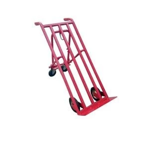 Image of Facilities Sack Truck 3 Position Steel Frame Double Rear Castors