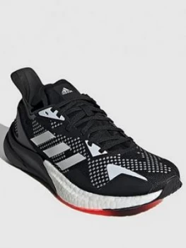 Image of adidas X9000l3 - Black/White, Size 3.5, Women