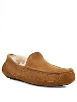Image of UGG Ascot Suede Slipper - Chestnut, Size 8, Men